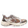 Boax score mesh sneakers - bruin/beige