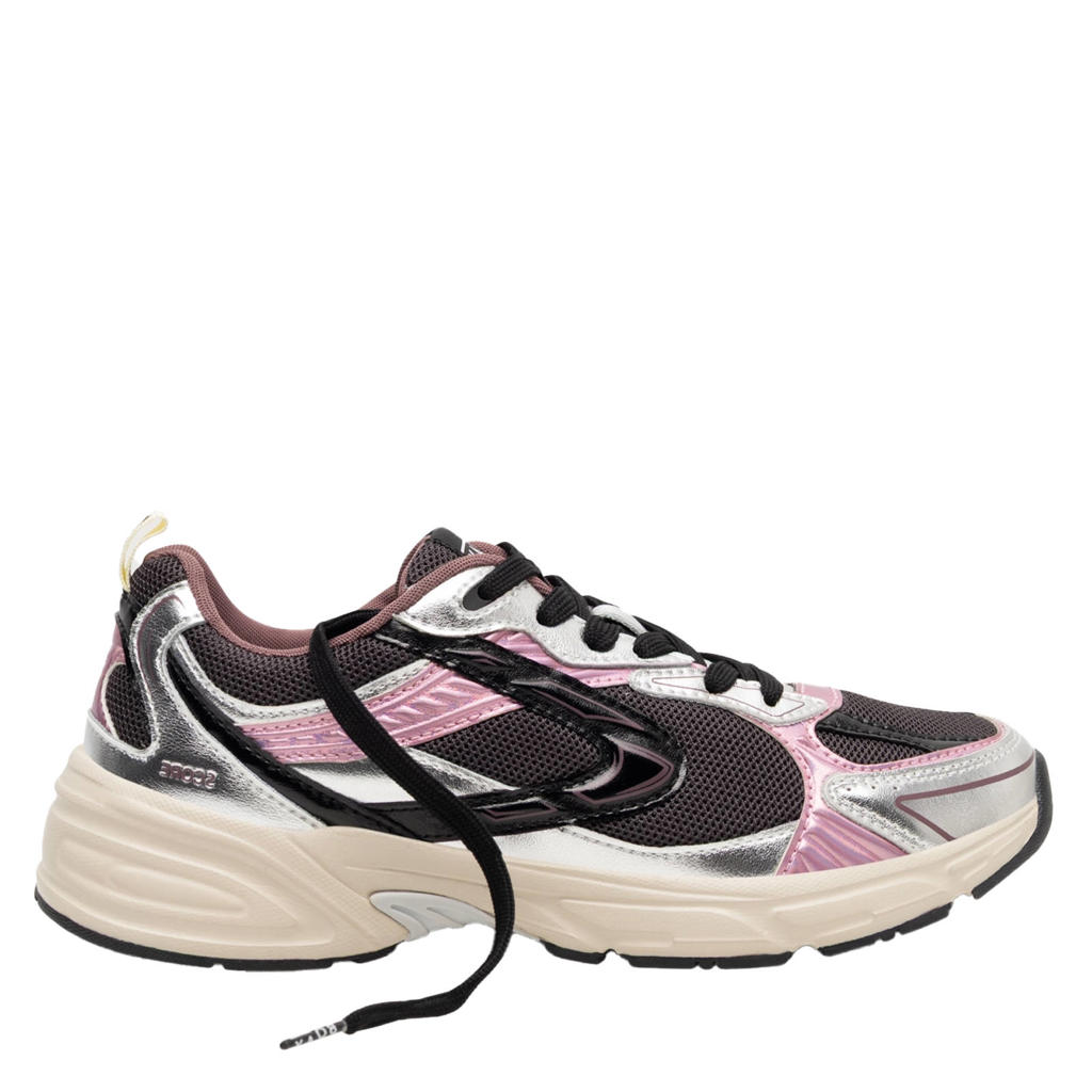 Boax Score mesh sneakers - zwart/roze