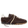 Boax Strike leren suède sneakers - donkerbruin