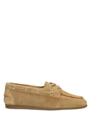 Mira suède bootschoenen - camel