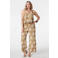 MS Mode gebloemde top camel