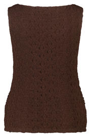 thumbnail: MS Mode top met textuur bruin