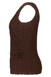 thumbnail: MS Mode top met textuur bruin