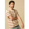 Sissy-Boy relaxed fit gestreept T-shirt - wit