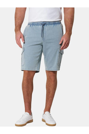 regular fit casual short Plus Size - blauw