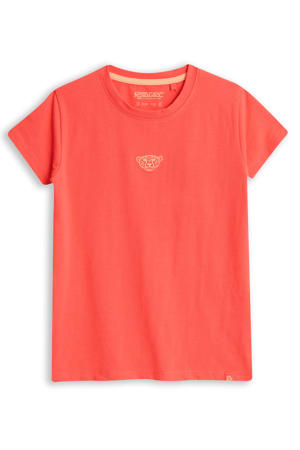 Hannah Mid red fluor
