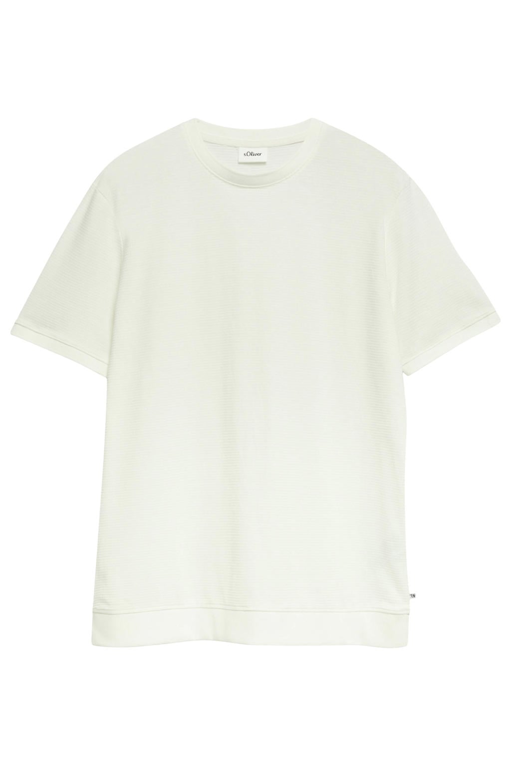 s.Oliver regular fit T-shirt - wit
