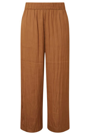 wide leg broek - camel