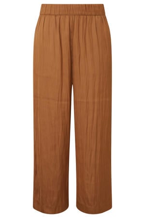 wide leg broek - camel