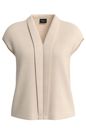 regular fit top - ecru