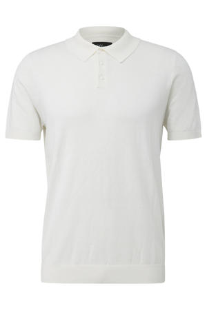 regular fit polo - wit