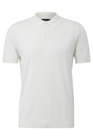regular fit polo - wit