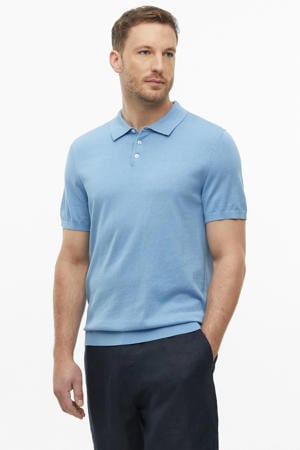 regular fit polo - blauw