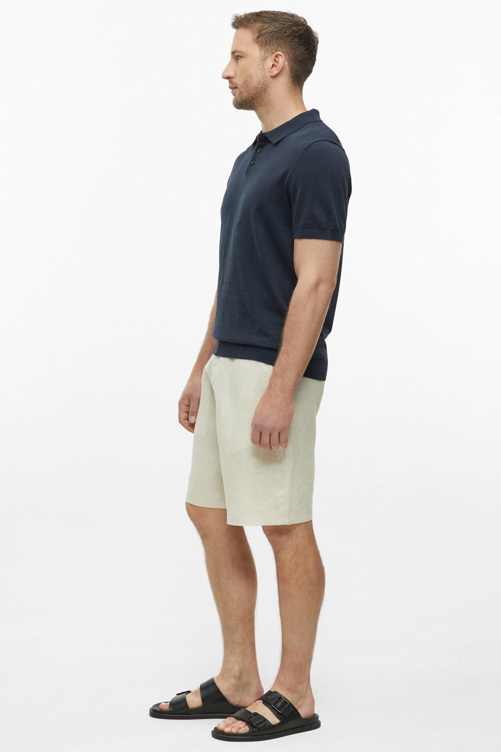 s.Oliver BLACK LABEL regular fit polo - donkerblauw