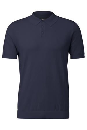 regular fit polo - donkerblauw