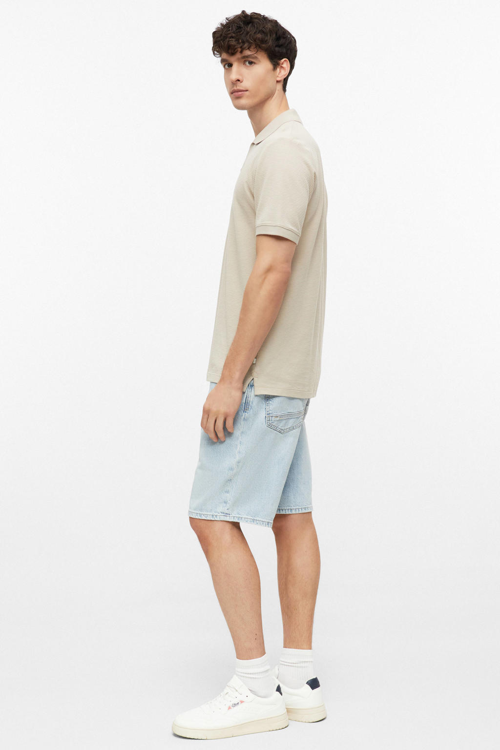 s.Oliver regular fit polo - beige