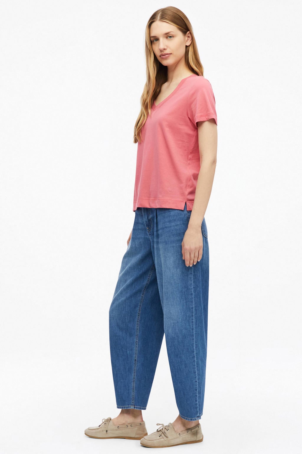 s.Oliver regular fit top - roze