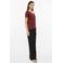 s.Oliver regular fit top - donkerrood