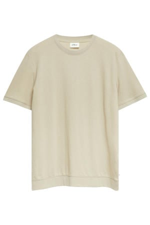 regular fit T-shirt - beige