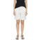 s.Oliver regular waist loose fit korte broek - wit