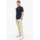 s.Oliver regular fit polo - blauwzwart