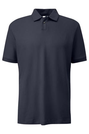 regular fit polo - blauwzwart