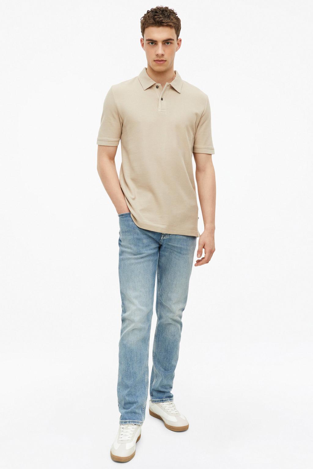 s.Oliver regular fit polo - beige