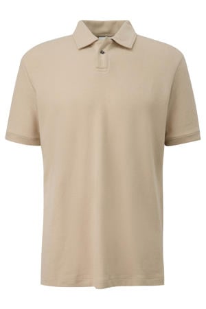 regular fit polo - beige