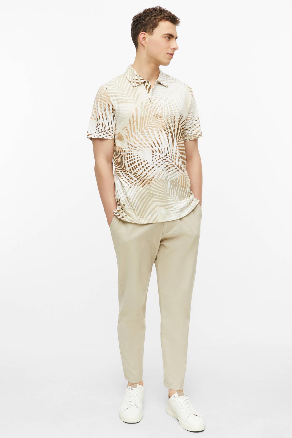 s.Oliver regular fit polo - beige