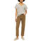 s.Oliver relaxed fit gestreepte T-shirt - bruin