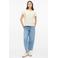 s.Oliver relaxed fit top met print - lichtgeel