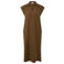 s.Oliver midi jurk - bruin