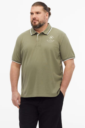 regular fit polo - kaki