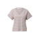 s.Oliver relaxed fit gestreept T-shirt - donkerrood