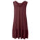 s.Oliver relaxed fit mini jurk - donkerrood