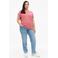 s.Oliver Curve top Plus Size - roze