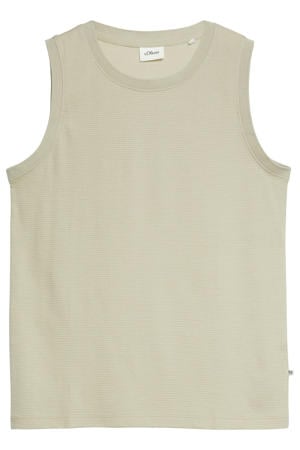 regular fit tanktop - beige
