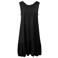 s.Oliver modal relaxed fit mini jurk - zwart