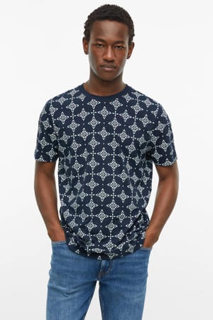 regular fit T-shirt - blauw