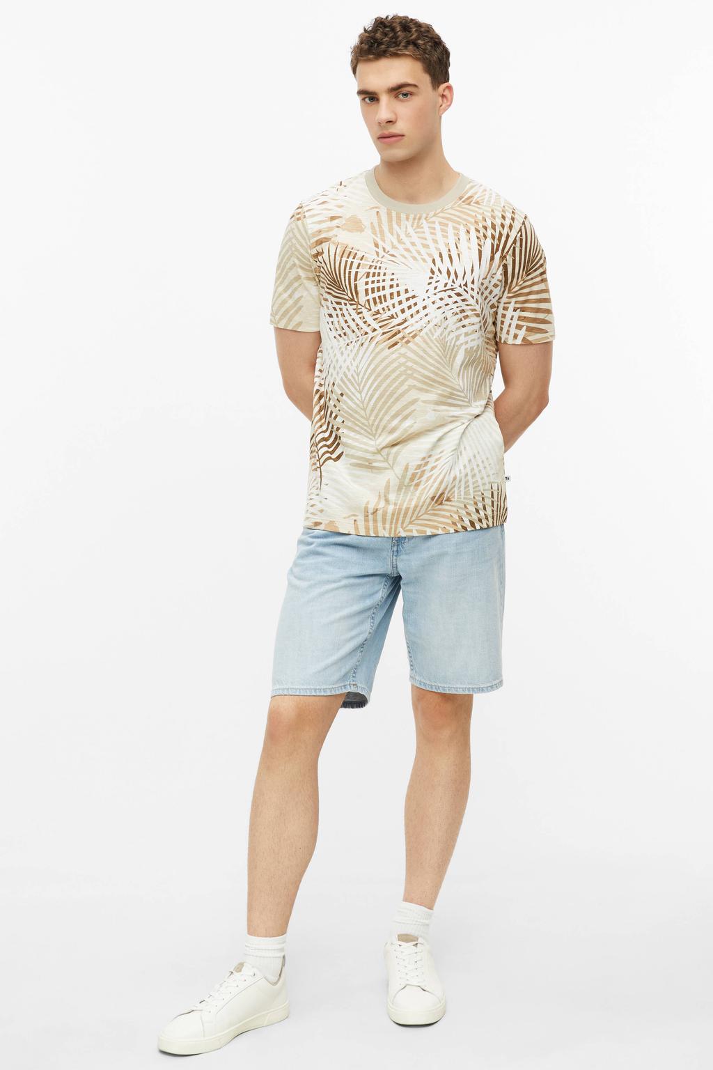 s.Oliver regular fit T-shirt - beige