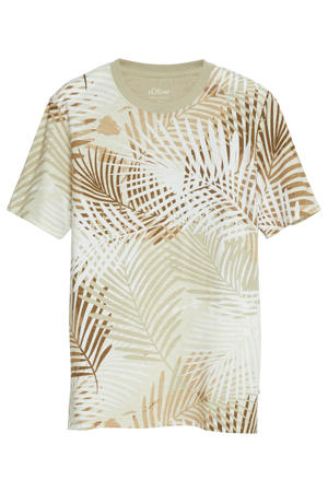 regular fit T-shirt - beige