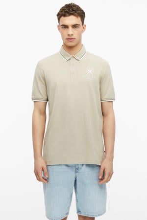 regular fit polo - beige