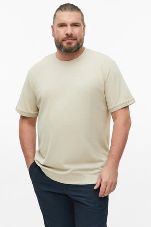 regular fit T-shirt - beige