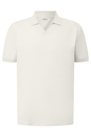 regular fit polo - wit