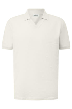 regular fit polo - wit