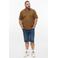 s.Oliver Big Size regular fit polo - bruin