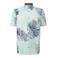 s.Oliver Big Size regular fit overhemd met print - turquoise