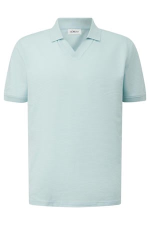 regular fit polo - lichtblauw