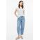 s.Oliver regular fit gestreept T-shirt - lichtblauw
