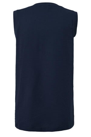 regular fit tanktop - donkerblauw